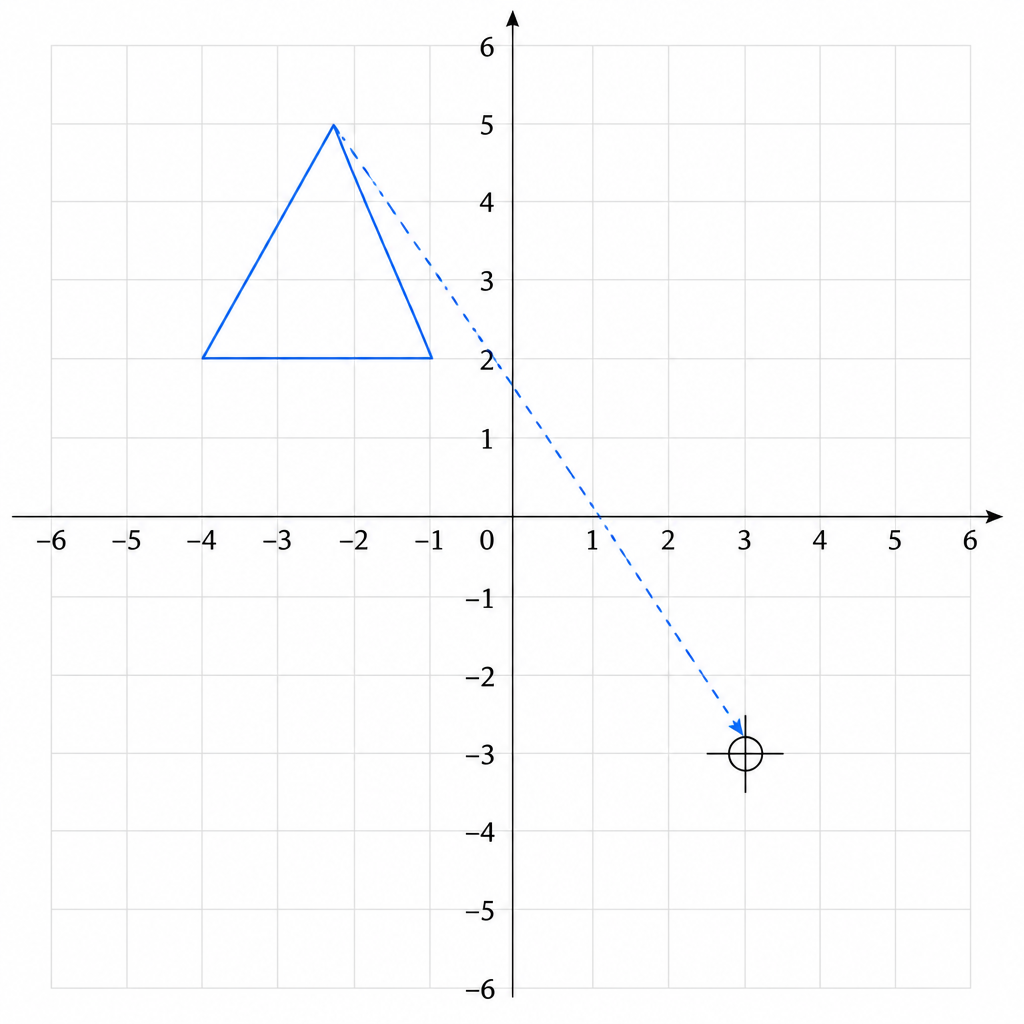 drag a triangle
